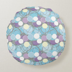 Coussins Ronds Pouf Rond Nuage Bulle de Rêve