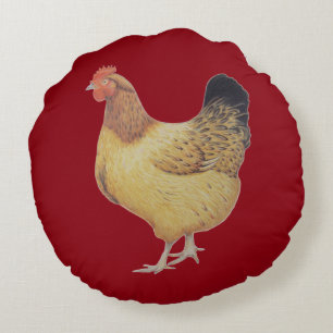 Coussins Ronds Poulet 2012