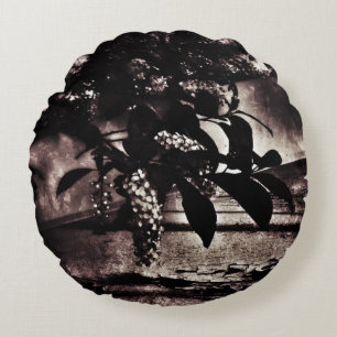 Coussins Ronds Printemps sombre