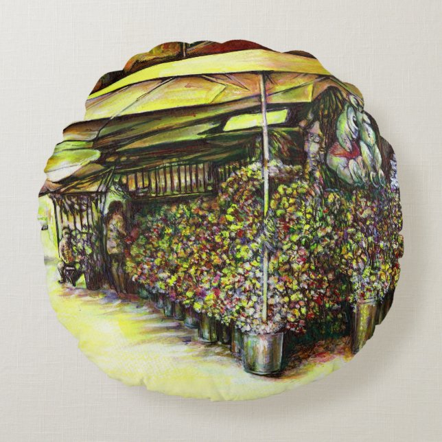 Coussins Ronds Pris la possession d'options (Devant)