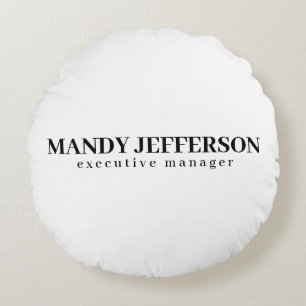 Coussins Ronds Professionnel élégant moderne minimaliste ajouter 