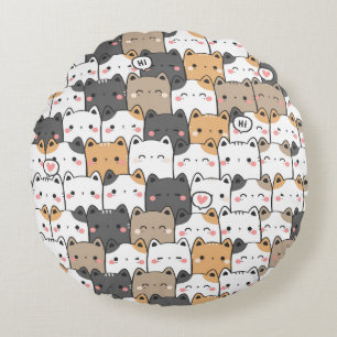 Coussins Ronds Puissance Kitty