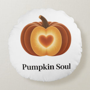 Coussins Ronds Pumpkin Soul – Autumn Decor Pillow