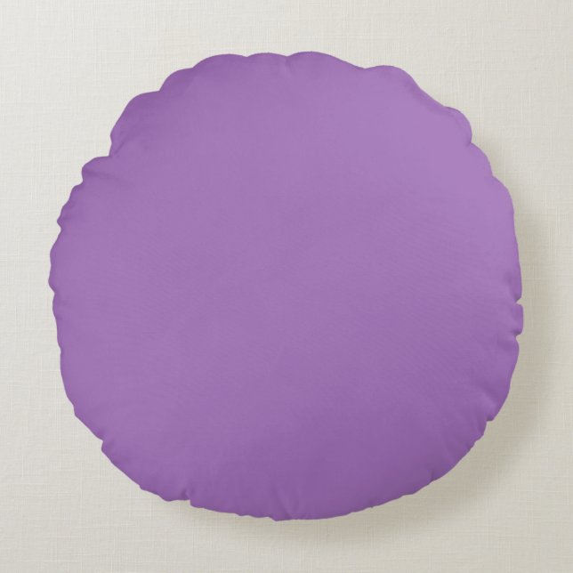 Coussins Ronds Purple doux (Devant)