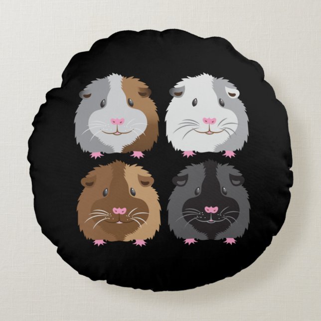 Coussins Ronds Quatre piges (Devant)