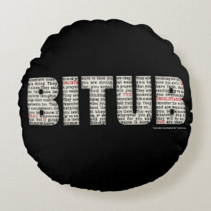 Coussins Ronds Quelque part (BITUB)