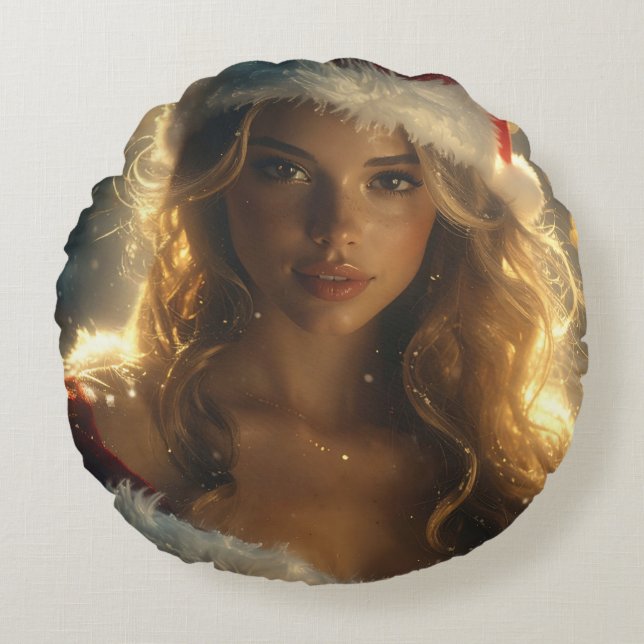 COUSSINS RONDS RAPPY X-MAS (Devant)