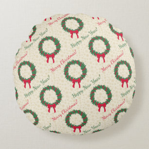 Coussins Ronds Red Berries