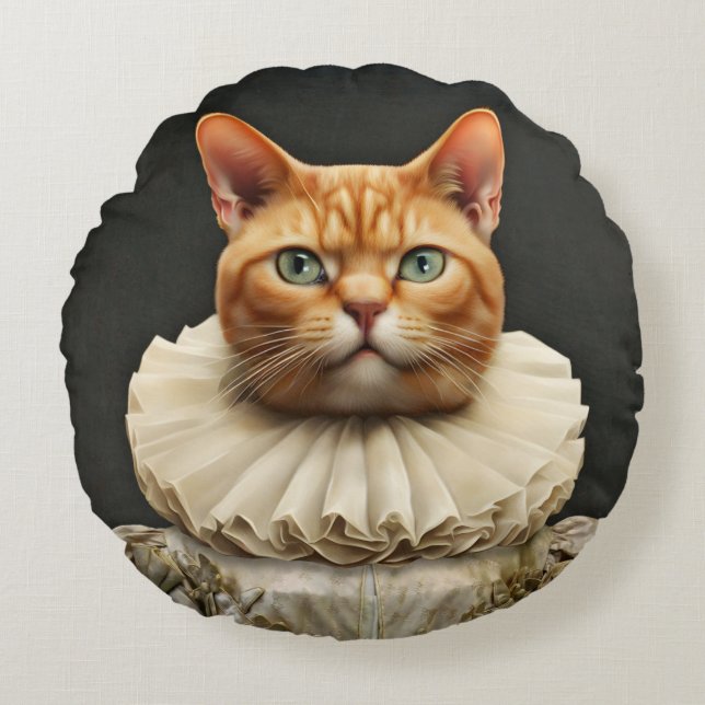 Coussins Ronds Regal Cat (Devant)