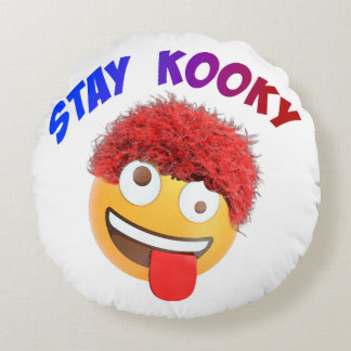 Coussins Ronds Restez Kooky