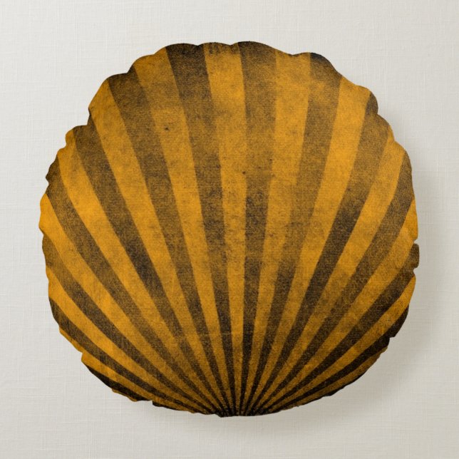 Coussins Ronds Rétro arrière - plan de motif (Devant)