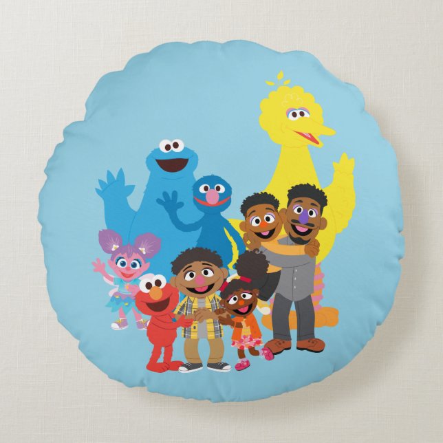 Coussins Ronds Retrouvons-nous (Devant)