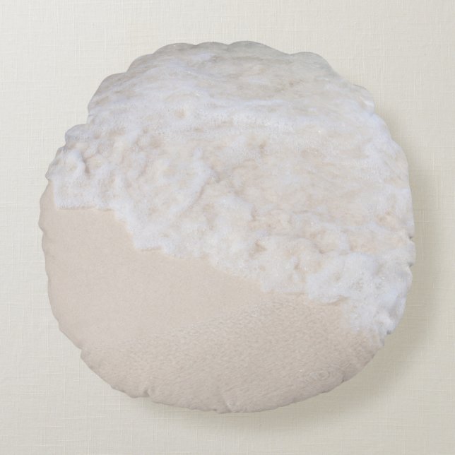 Coussins Ronds Rêve de mousse de mer des Caraïbes 7 (Devant)