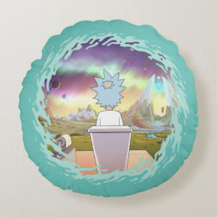 Coussins Ronds RICK ET MORTY™   Rick's Private Place