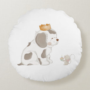 Coussins Ronds Roi des friandises