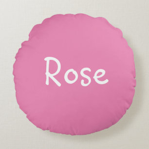 Coussins Ronds Rose