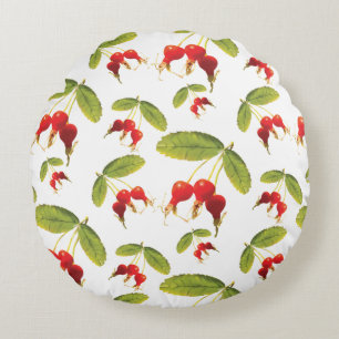 Coussins Ronds Rosehips Motif 3 Angles