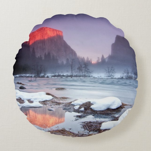 Coussins Ronds Rouge d'Omega (Devant)