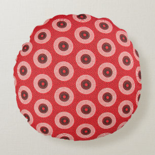 Coussins Ronds Rouges Vinales
