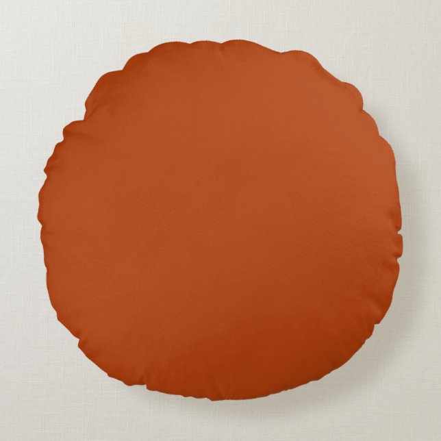 Coussins Ronds Rouille (Devant)