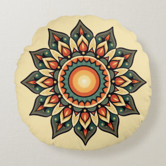 Coussins Ronds Round Mandala