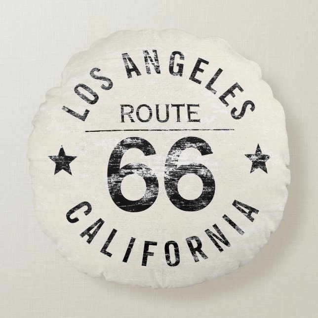 Coussins Ronds Route 66 (Devant)