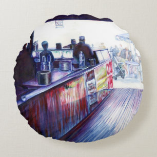 Coussins Ronds Ruby's, Coney Island, New York