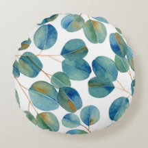 Russe Aquarelle Eucalyptus Feuilles  