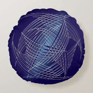 Coussins Ronds Sapphire sphère de fils