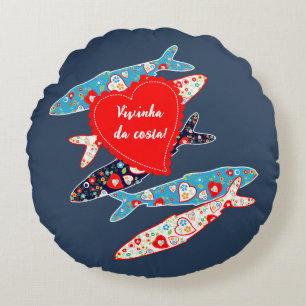 Coussins Ronds Sardines portugaises