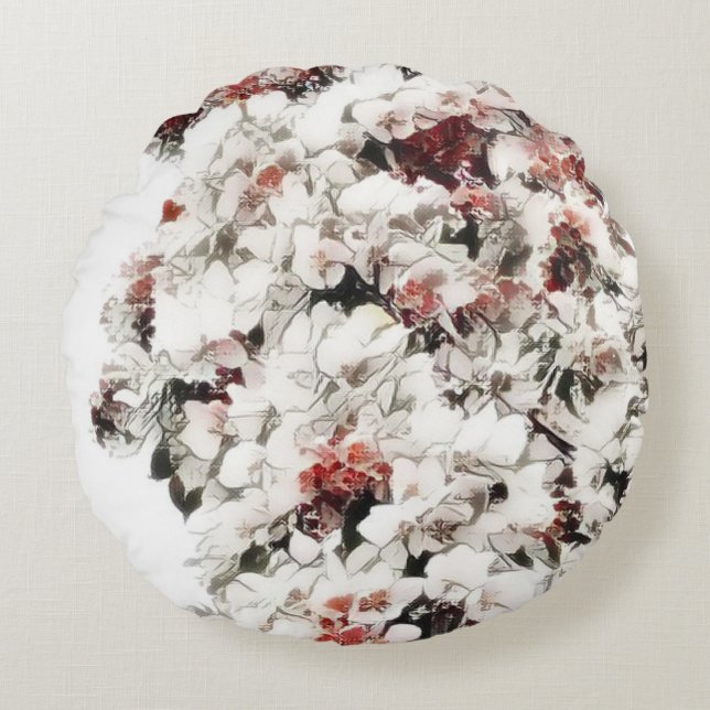 Coussins Ronds Sauge (Devant)