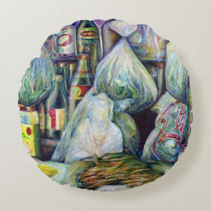 Coussins Ronds Saveurs séchées à Singapour