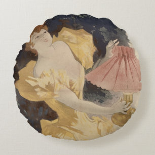 Coussins Ronds Saxoleine, 1890's de la France