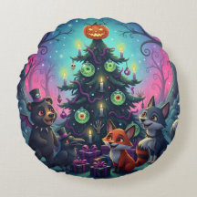 Scène de l'arbre de Noël Hallow