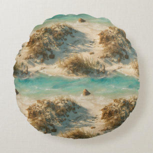 Coussins Ronds "Seaglass Reverie"