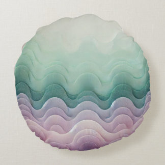 Coussins Ronds Serene Ombre Cushion