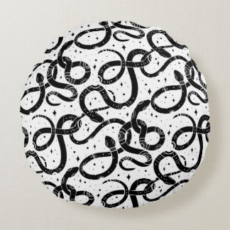 Coussins Ronds Serpents de Boho