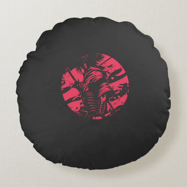 Coussins Ronds  Shadow of the Samurai (Devant)