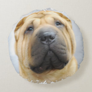 Coussins Ronds Shar Pei