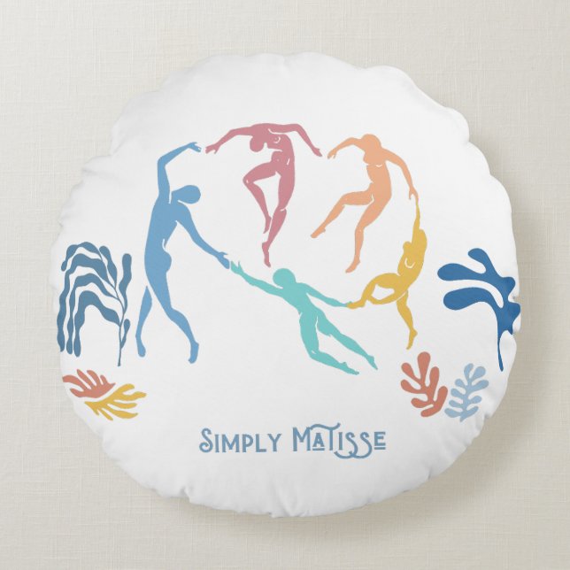 Coussins Ronds Simply Matisse - Danse (Devant)