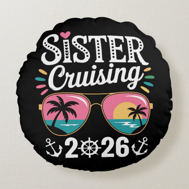 Coussins Ronds Sœur Croisière 2026 (Devant)