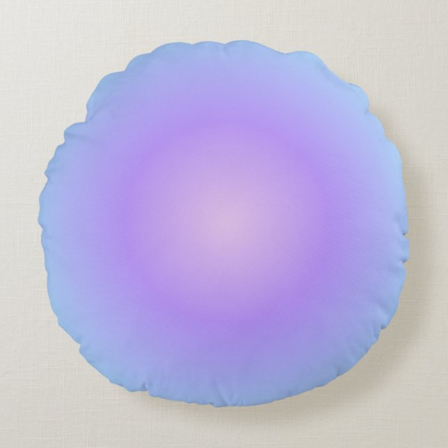 Coussins Ronds Soft Cotton Lavender (Devant)