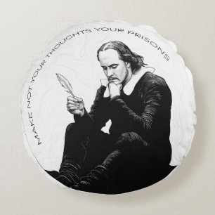 Coussins Ronds Solace contemplative : Méditation Simple, Élégante