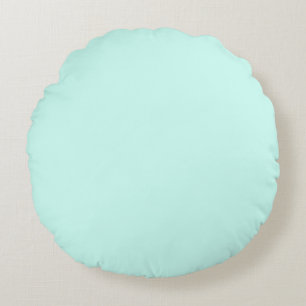 Coussins Ronds Solide camée vert menthe doux turquoise