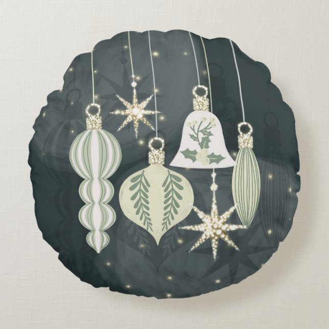 Coussins Ronds sonnerie holydays_3_jingle (Devant)