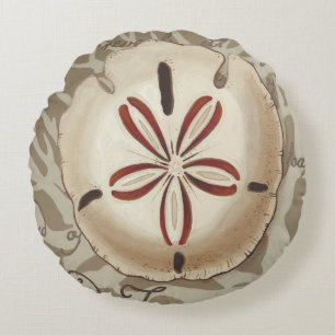 Coussins Ronds Sonnet de bord de mer III