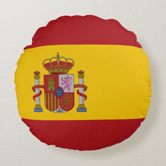 Coussins Ronds Spain Flag (Devant)