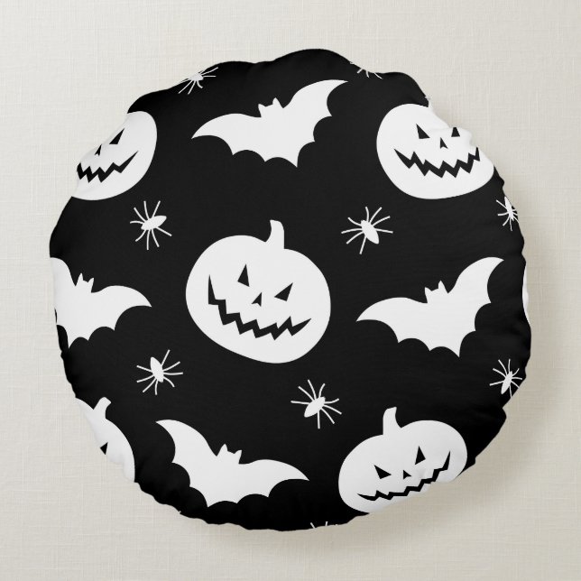 Coussins Ronds Spooktacular Round Halloween Pillow! (Dos)