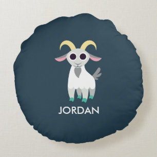 Coussins Ronds Stanley la chèvre