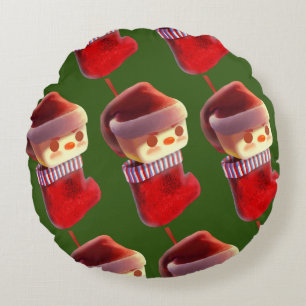 Coussins Ronds Stockage de Noël